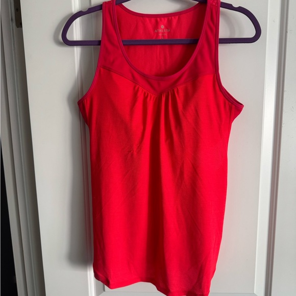 ATHLETA, open back, dark org, sz L, nwot - Picture 1 of 7